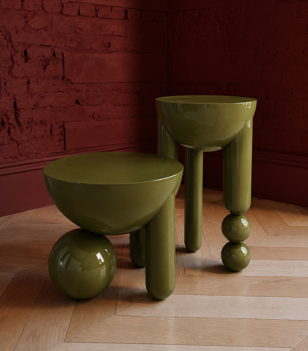 Table d'appoint Sphère — Collection Orb