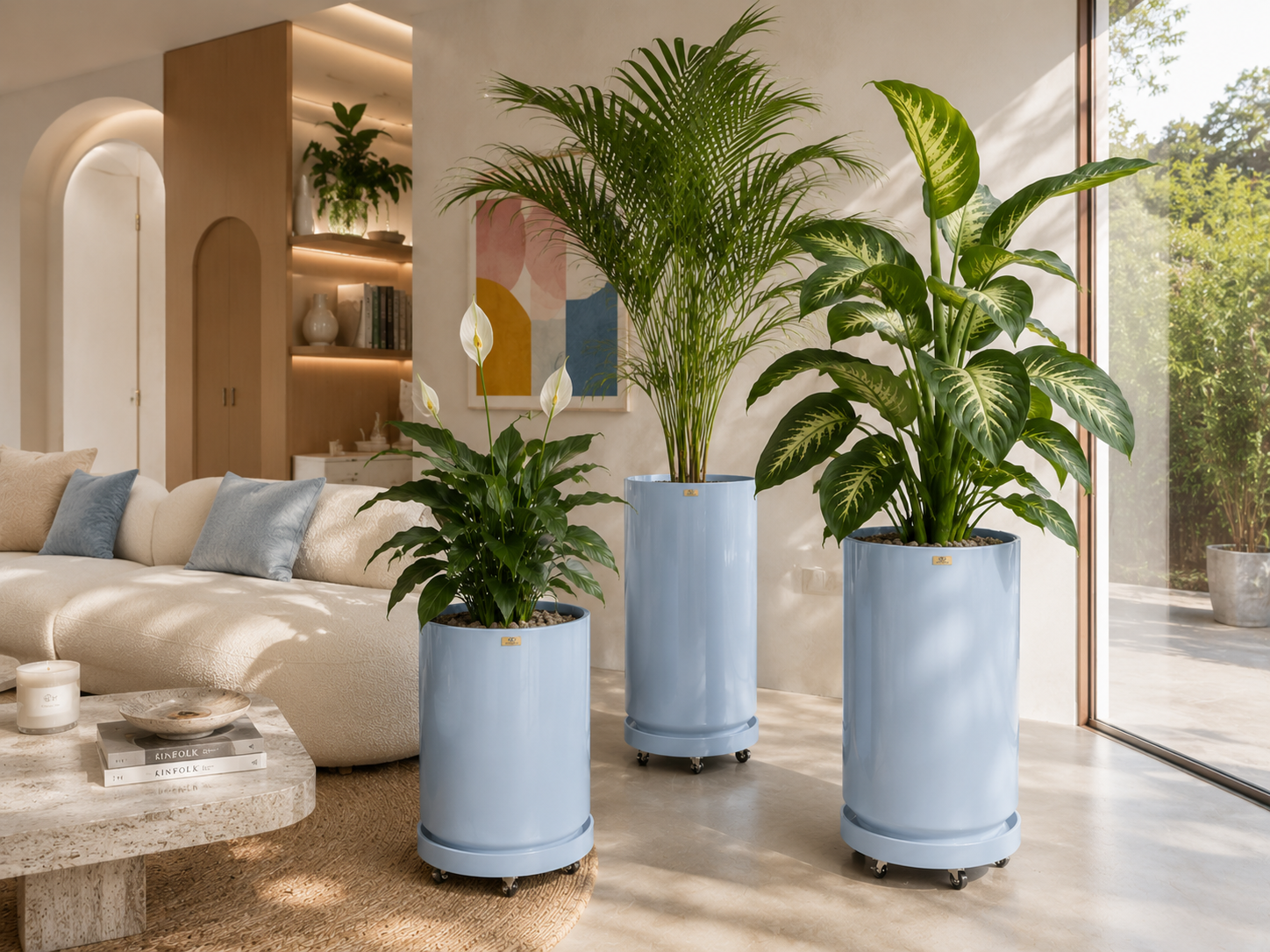 Trio Rivages- Trio de Pots Cylindriques –