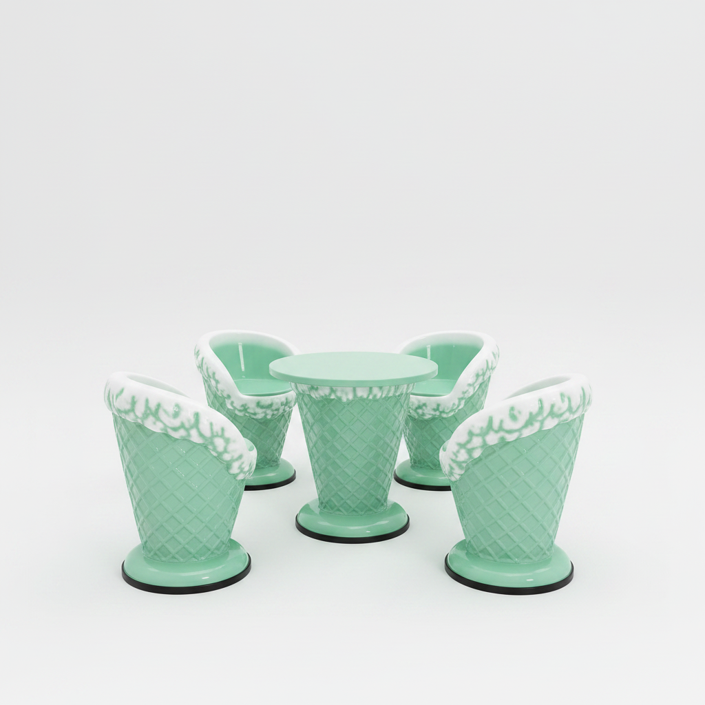 Sorbet Gourmand - Vert Menthe Pastel
